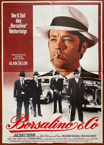 Affiche allemande borsalino - allemande,