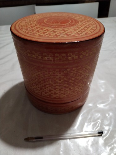 Boite betel birmane - betel, laque