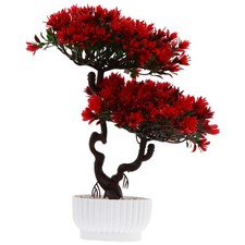 Bonsaï Artificiel Rouge en