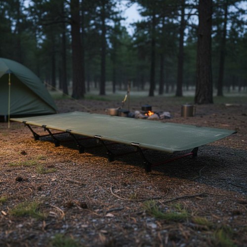 Lit pliant camping - camping, portable