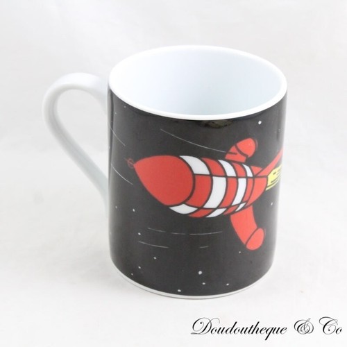 Mug céramique fusée rouge