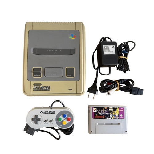 Console super nintendo - console,