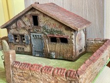 Ferme Par Elastolin . Antique toy. 1950