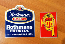 2 Autocollant PARIS DAKAR