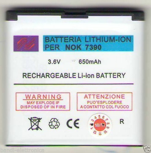 Batterie nokia 6500 slide - nokia,