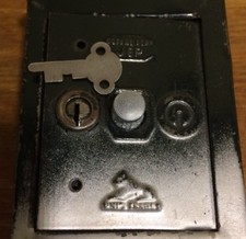 Sheet metal key for safe JEP pull-book United France