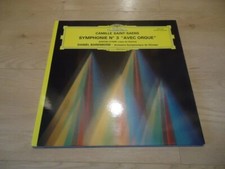 Camille Saint-Saens Symphonie 3 avec orgue LP Deutsche Grammophon