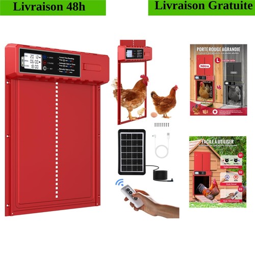 Porte automatique poulailler - automatique,
