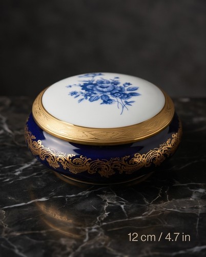 Boîte bijoux porcelaine - boîte,
