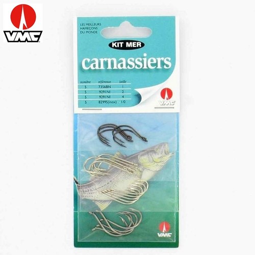 Kit hameçon mer carnassier