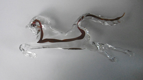 Cheval verre cristal de - en,