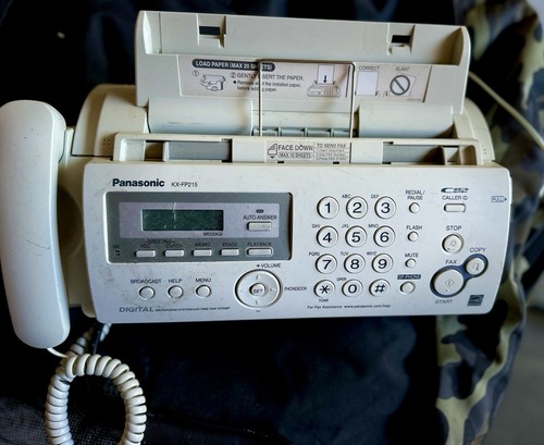 Panasonic fp215 fax - kx-fp215,