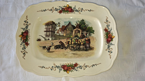 Petit plat 29x22 colporteur - plat,