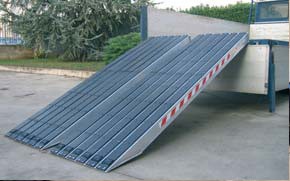 Paire rampes aluminium - de,