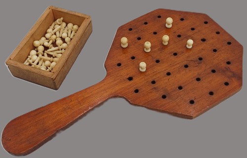 Ancien jeu solitaire en - de,