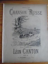 PARTITION  CHANSON RUSSE LEON