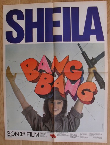 Bang sheila affiche - bang,