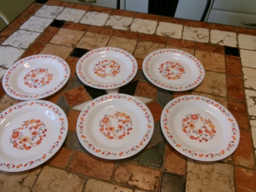 Lot assiettes a dessert - a,