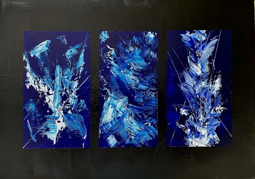 Tableau moderne abstrait - tableau,