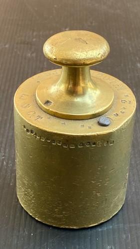 Ancien poids en laiton - ancien, 2
