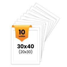 10 passe-partout - Blanc -