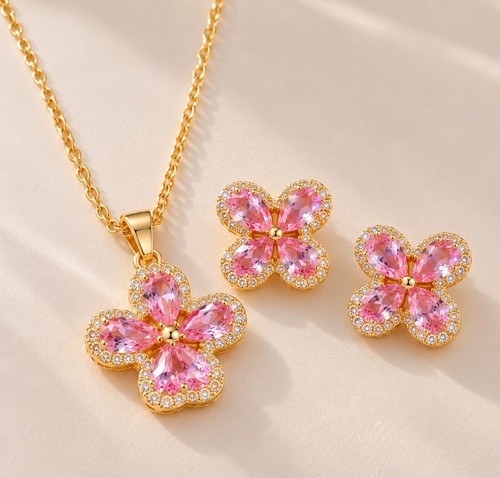 Parure bijoux femme acier - parure,