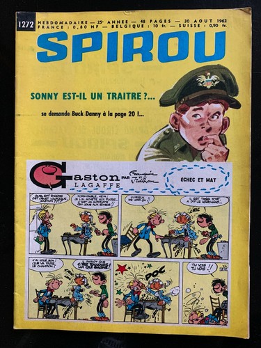Spirou 1272 gaston - n°1272;,