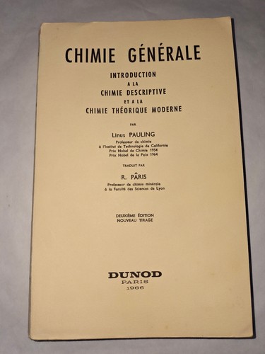 Chimie générale descriptive