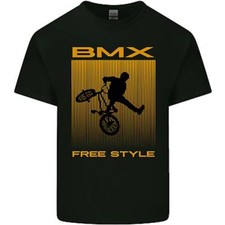 T-Shirt En Coton Pour Homme BMX Freestyle
