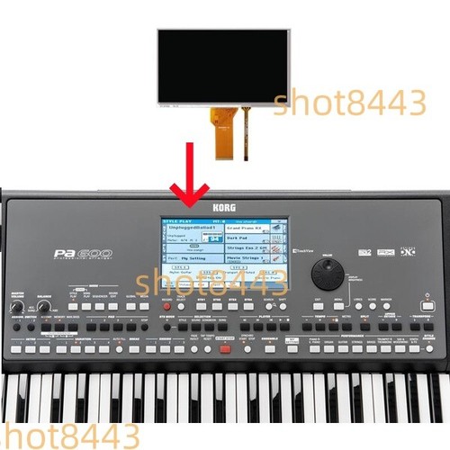For korg pa600 keyboard - korg, lcd