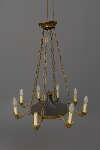 Grand lustre aux dauphins 8 - grand, a