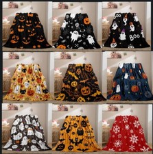 Halloween Plaid Couverture Lit