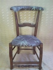 CHAISE PONTEUSE LOUIS-PHILIPPE / NAPOLÉON III ★BROCANTIC★ANTIQUITÉS/BROCANTE