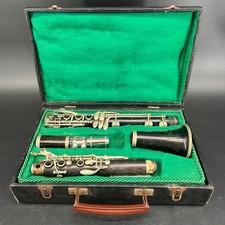 Pelisson Gaillard Loiselet Clarinet Vintage French Woodwind Instrument W/ Case