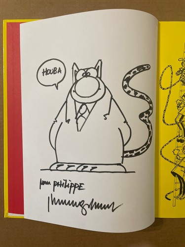 Philippe geluck dédicace - philippe,
