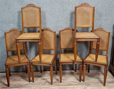 Série de 6 chaises époque