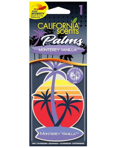 California car scents - car, palms