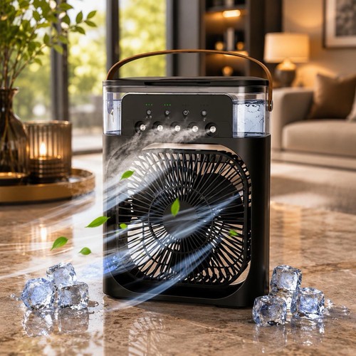 Mini climatiseur portable en - 3,