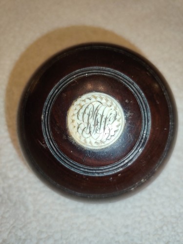 Boule anglaise ancienne lignum - boule,