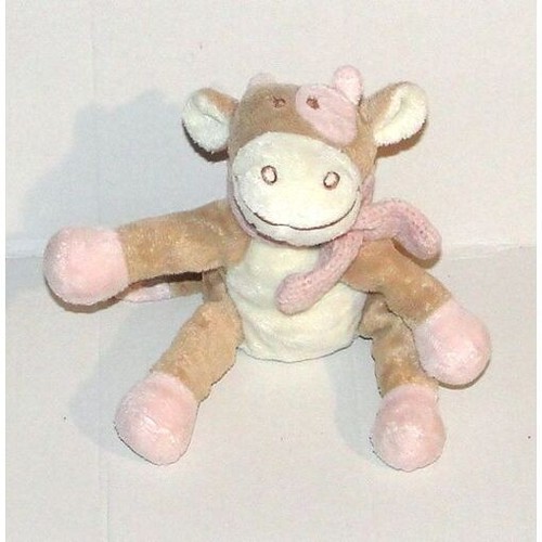 Doudou peluche vache lola - doudou,
