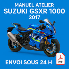 Manuel atelier suzuki gsxr - manuel,