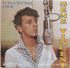 Disque Vinyle 33 Tr/25 Cm GENE VINCENT