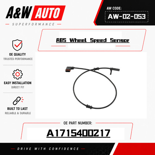 Capteur vitesse roue abs - de,