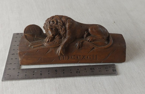 Ancienne statue bois - statue,