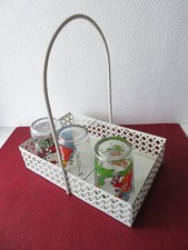 Porte verres , panier ,support