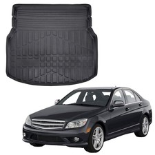 Tapis De Coffre Sur Mesure Pour Mercedes C-Class W204 2007-2014 4-Portes