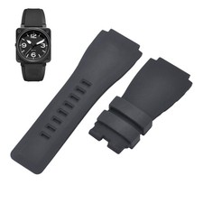 BR 01 24mm Black Rubber Watch
