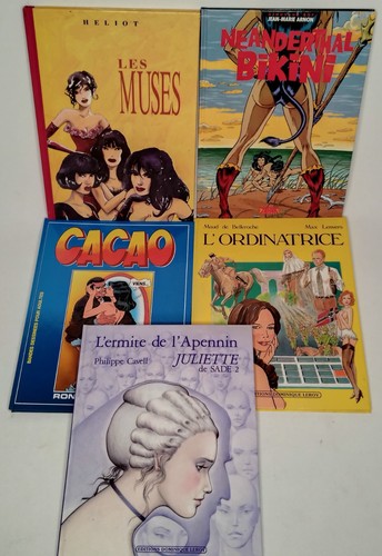 Lot cartonnées - 5,