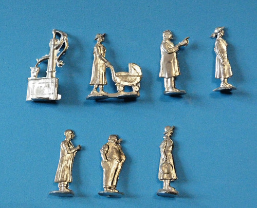 Plats étain zinnfiguren - plats,