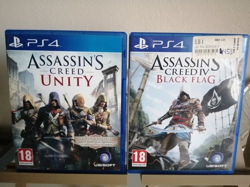 Lot jeux ps4 assassin - lot, assassin's